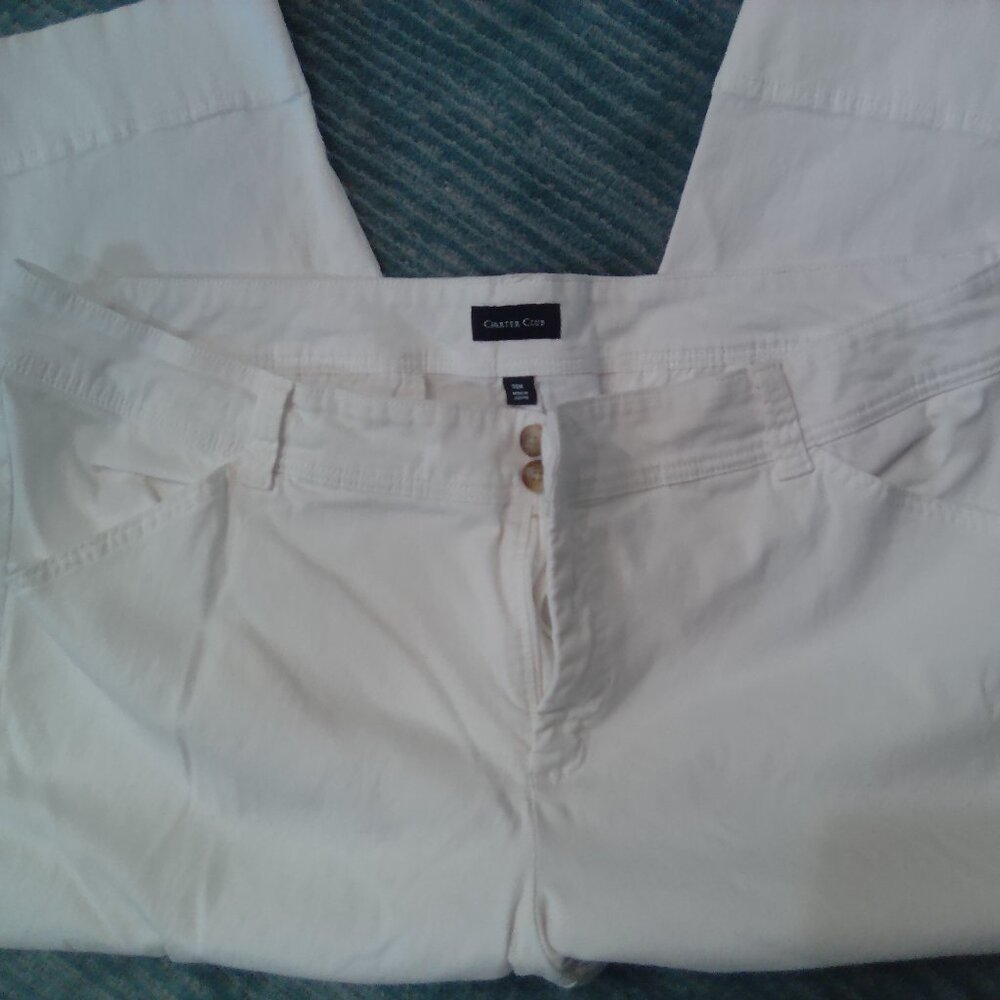 Cream Capris - Picture 6 of 7
